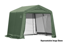 Load image into Gallery viewer, ShelterLogic 10x12x8 Peak Style Shelter Green