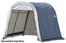 Load image into Gallery viewer, ShelterCoat 11 x 16 ft. Wind and Snow Rated Garage, Round Style Shelter, Grey Cover