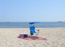 Load image into Gallery viewer, Quik Shade Full Size Shade Folding Chair - Royal Blue