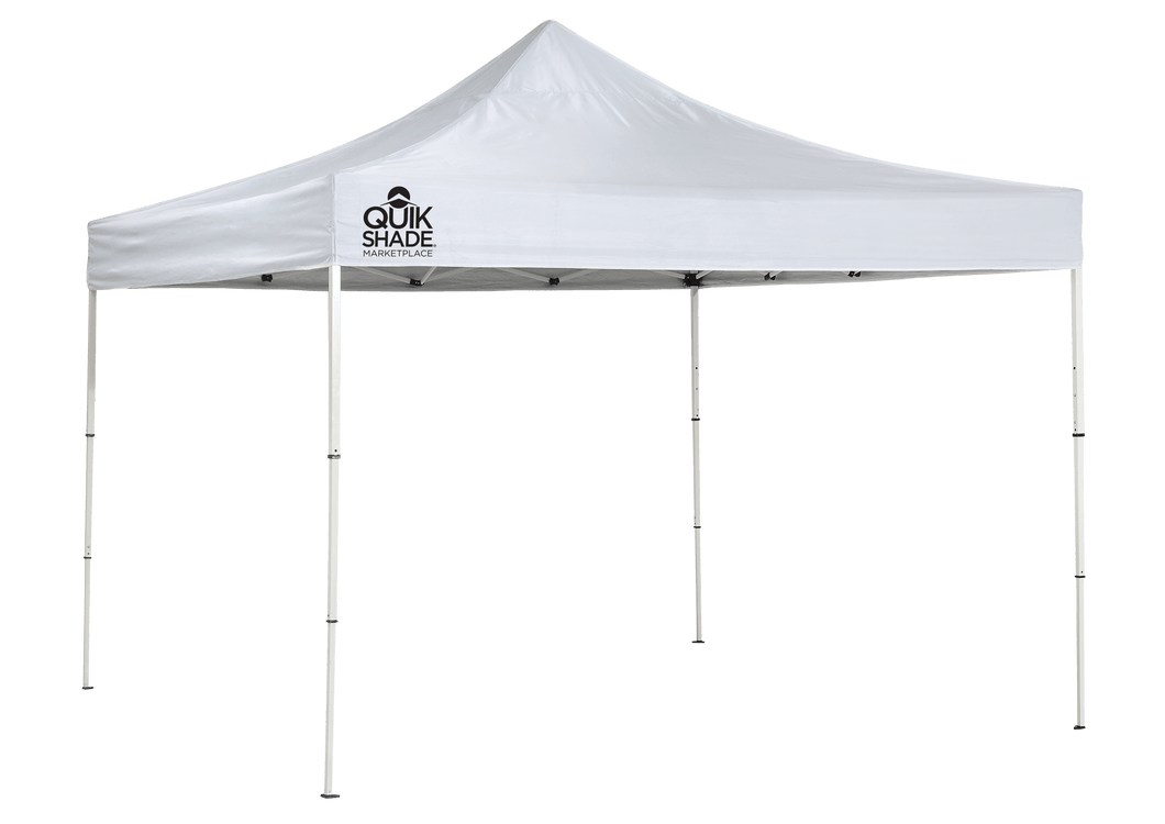 Marketplace MP100 Ultra Compact 10 x 10 ft. Straight Leg Canopy - White