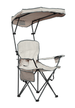 Load image into Gallery viewer, Quik Shade Max Shade Folding Chair - Khaki/Gray