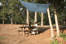 Load image into Gallery viewer, ShelterLogic 12 ft Square Shade Sail - Sand 230 GSM