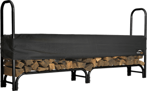 Firewood Rack-in-a-Box Heavy Duty Firewood Rack with Cover 8 ft