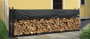 ShelterLogic Ultra Duty Firewood Rack with Cover