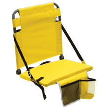 Load image into Gallery viewer, RIO Gear Bleacher Boss Companion Stadium Seat with Pouch - Yellow