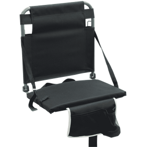 RIO Gear Bleacher Boss Companion Stadium Seat with Pouch - Black