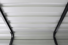 Load image into Gallery viewer, Arrow Steel Carport 12 x 24 x 7 ft. Galvanized Black/Eggshell