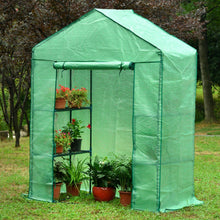 Load image into Gallery viewer, Genesis 61&quot; L x 28&quot; W x 79&quot; H Portable Walk In Greenhouse with Heavy Duty Opaque Cover