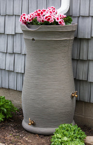 Good Ideas Impressions Capri 50 Gallon Rain Barrel