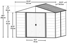 Load image into Gallery viewer, Ironwood Steel Hybrid Shed Kit 10 x 8 ft.