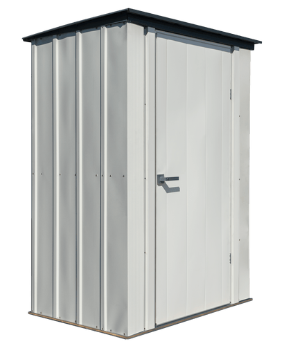 Spacemaker Patio Shed, 4x3, Flute Grey and Anthracite