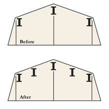 Load image into Gallery viewer, Arrow Roof Strengthening Kit for 10 x 13 ft., 10 x 14 ft. Sheds (Except Swing Doors)