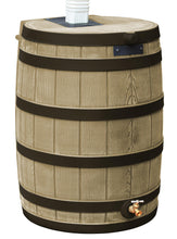 Load image into Gallery viewer, Rain Wizard 50 Gallon Rain Barrel with Darkened Ribs