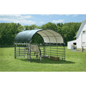 ShelterLogic 12' x 12' Corral Shelter (Corral Panels Not Included)