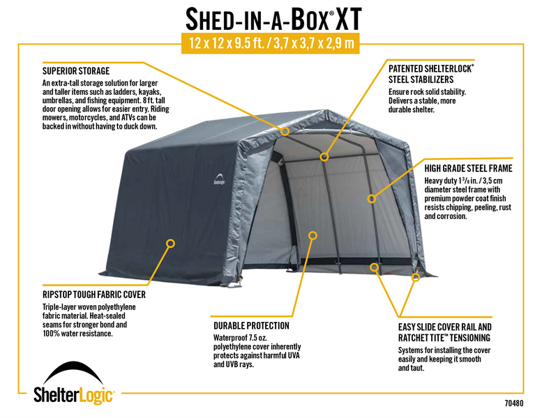 New Product Launch: ShelterLogic XT Shed