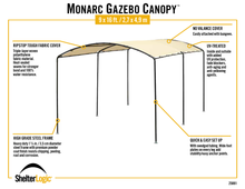 Load image into Gallery viewer, Monarc Gazebo Canopy