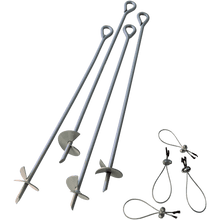 Load image into Gallery viewer, ShelterAuger Earth Anchors 30 in. 4-Pack