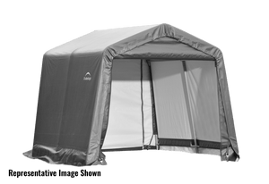 ShelterLogic 10x12x8 Peak Style Shelter Grey