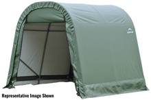 Load image into Gallery viewer, ShelterCoat 11 x 16 ft. Wind and Snow Rated Garage, Round Style Shelter, Green Cover