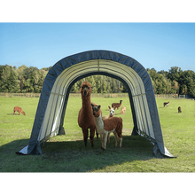 Load image into Gallery viewer, Run-In Shed-in-a-Box Round, 12 ft. x 20 ft. x 8 ft.