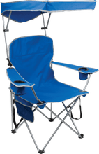 Load image into Gallery viewer, Quik Shade Full Size Shade Folding Chair - Royal Blue