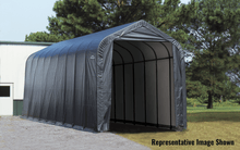 Load image into Gallery viewer, ShelterLogic Peak Style Shelter 16x36x16 Grey