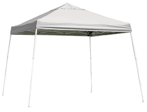 ShelterLogic Pop-Up Canopy HD - Slant Leg 10 x 10 ft with Roller Bag