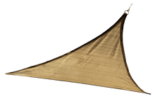 Load image into Gallery viewer, ShelterLogic 12 ft Triangle Shade Sail - Sand 160 GSM