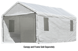 ShelterLogic Enclosure Kit with windows for the MaxAP Canopy 10 x 20 ft