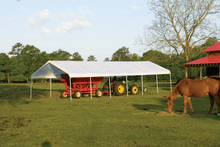 Load image into Gallery viewer, ShelterLogic SuperMax Canopy 18 x 40 ft, 2&quot; 14-Leg Frame