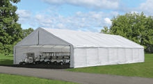Load image into Gallery viewer, ShelterLogic Enclosure Kit for the UltraMax Canopy 30 x 50 ft. White Industrial (Frame and Canopy Sold Separately)