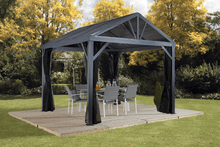 Load image into Gallery viewer, Sojag South Beach I Gazebo 12 x 12 ft with Mosquito Netting
