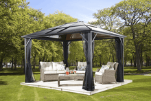 Load image into Gallery viewer, Sojag Meridien Gazebo with Mosquito Net