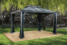 Load image into Gallery viewer, Sojag VENTURA II #93D GAZEBO 10&#39;X12&#39; ST ROOF