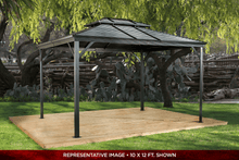 Load image into Gallery viewer, Sojag VENTURA II #93D GAZEBO 10&#39;X14&#39; ST ROOF