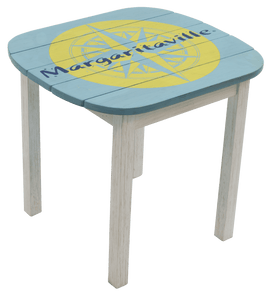 Margaritaville Adirondack Side Table - Nautical Compass