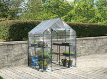 Load image into Gallery viewer, ShelterLogic Grow IT Small Greenhouse 4&#39; 8&quot; x 4&#39; 8&quot; x 6&#39; 5&quot;