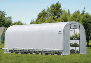ShelterLogic GrowIT Heavy Duty 12 x 24 ft. Round Greenhouse