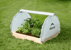 ShelterLogic GrowIT Backyard Raised Bed Round 4 x 4 ft. Greenhouse