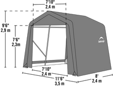 Load image into Gallery viewer, ShelterCoat 11 x 8 ft. Garage Peak Style Shelter