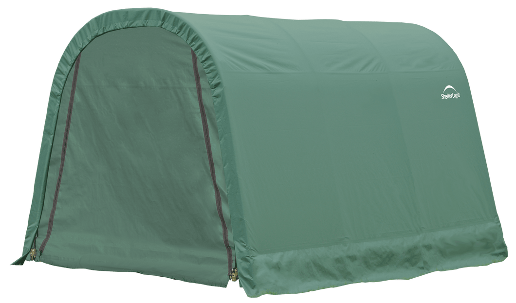 ShelterLogic 10x12x8 Wind and Snow Rated Round Style Shelter 