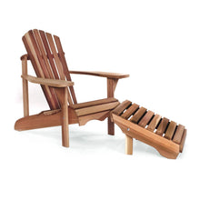 Load image into Gallery viewer, All Things Cedar Adirondack Chair and Ottoman Set - Storage Sheds Depot