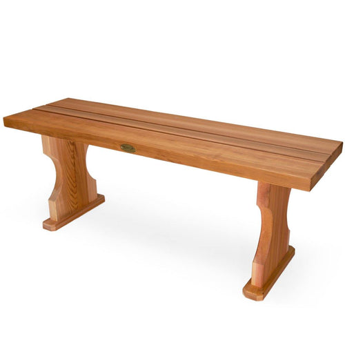 All Things Cedar 4 Foot Backless Bench