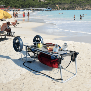 RIO Beach Wonder Cart  Beach Cart and Instant Table