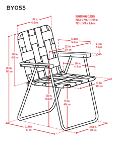 Classic Web Folding Chair
