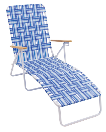 Camp & Go Steel Web Chaise Lounger