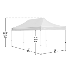 Quik Shade Commercial C200 Straight Leg Pop-Up Canopy