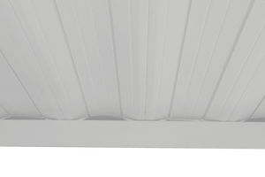 Attached Carport/Patio Cover 10 x 10 ft. Eggshell
