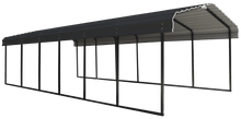 Load image into Gallery viewer, Arrow Steel Carport 12 x 29 x 7 ft. Galvanized