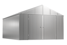 Load image into Gallery viewer, Elite Steel Storage Shed, 12x16, Galvalume